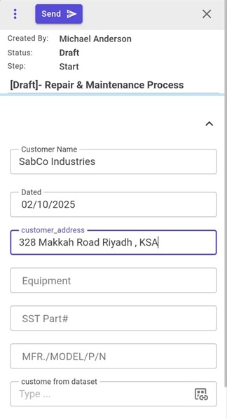 Item Form View